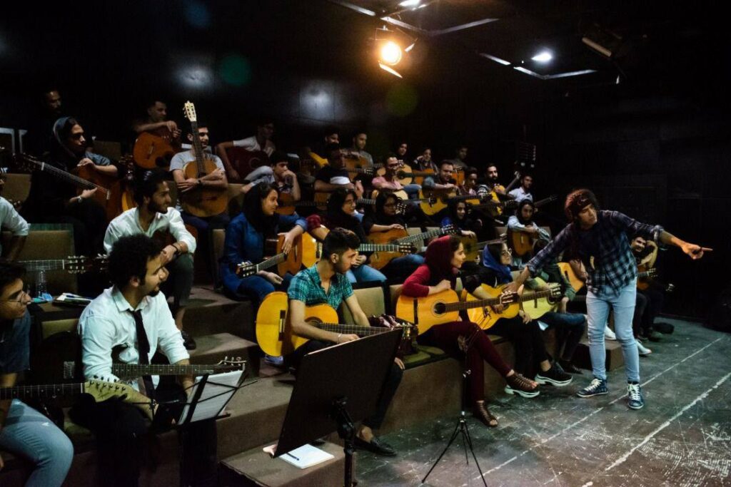 Bushehr guitar workshop