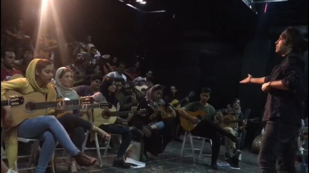 Bushehr guitar workshop